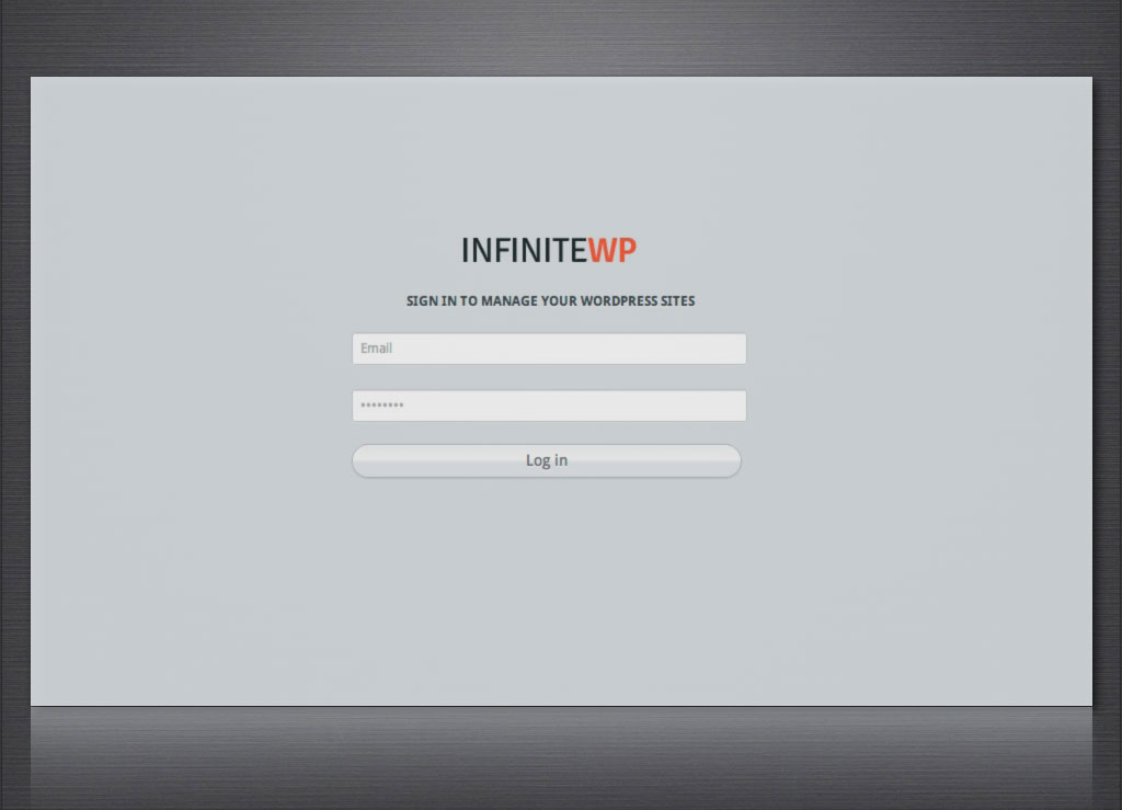 InfiniteWP Slides von @webstreifen